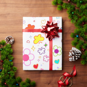 Conception de papier d'emballage pour cadeau