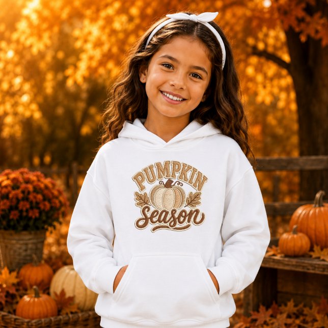 Conception de patch Varsity Rétro Saison Citrouill (Créateur téléchargé)
