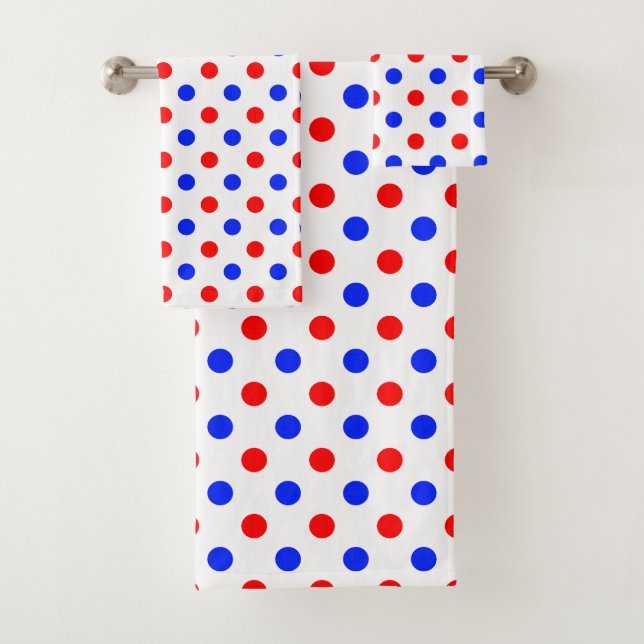 Conception de points noirs blancs rouges bleus  (En situation)
