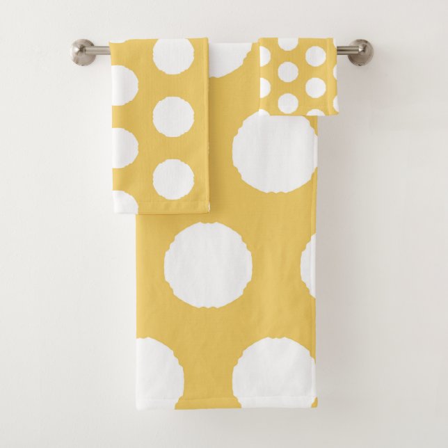 Conception de points Polka Jaune (En situation)