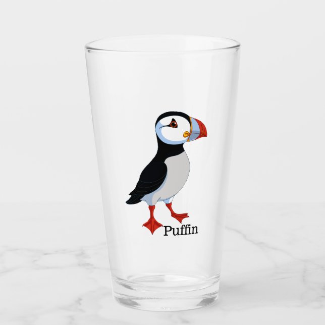 Conception de Puffin Verre à boire (Devant)