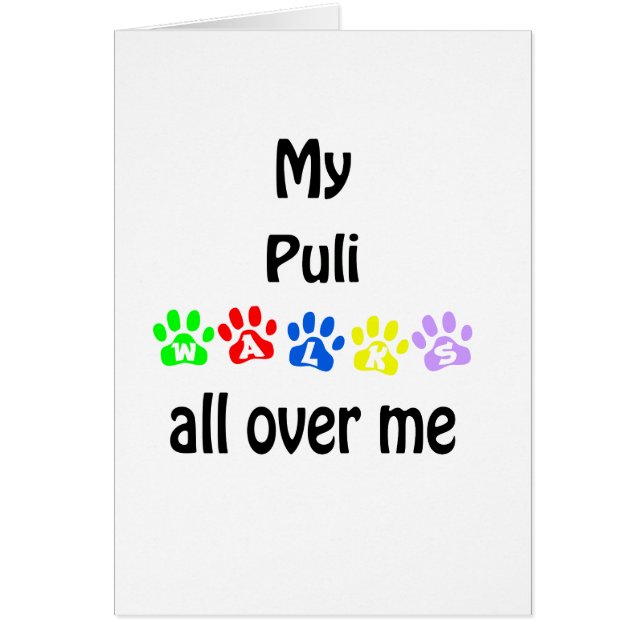 Conception de Puli Walks (Devant)