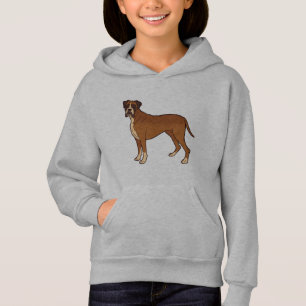 Conception de race de chien Boxer Brun Nice