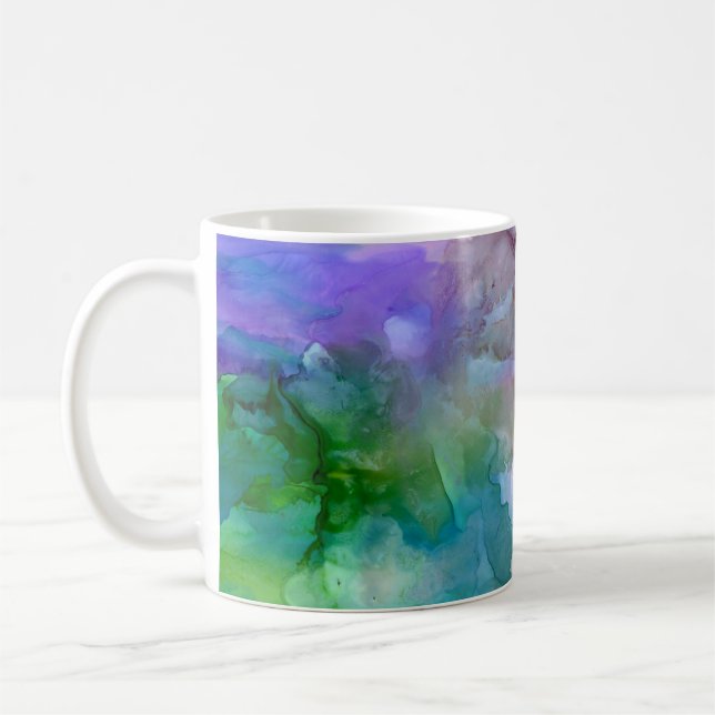 Conception de roue de couleur d'abrégé sur tasse (Gauche)