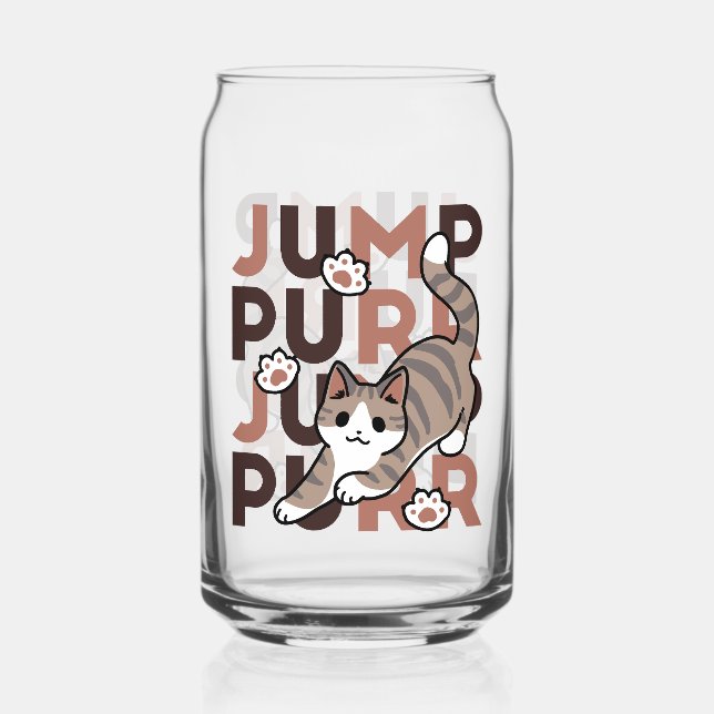 Conception de saut de chat - Artwork de purr de sa (Recto)