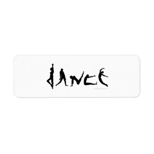 Conception de silhouette de danse de danse