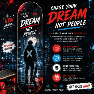 Conception de skateboard d'art de rue urbain motiv