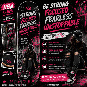 Conception de skateboard Street Art pour l'autonom