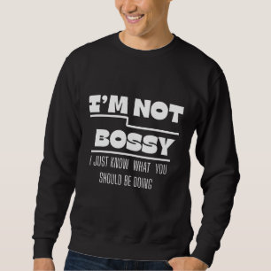 Conception de sweatshirt avec citation « Je ne sui