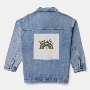 Conception de t-shirt à coeur arc-en-ciel vintage