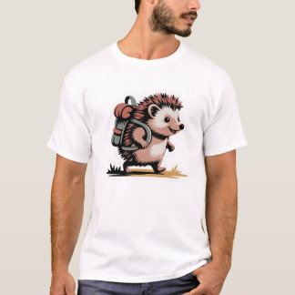 Conception de T-Shirt avec un Hérisson Mignon et S