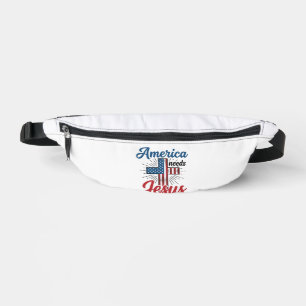 Conception de t-shirt croix patriotique L'Amérique
