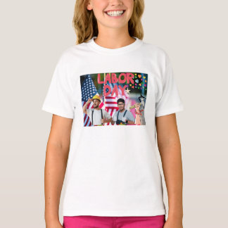 conception de T-shirt de fête du travail