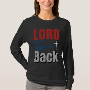 Conception de t-shirt de foi chrétienne Lord Prote