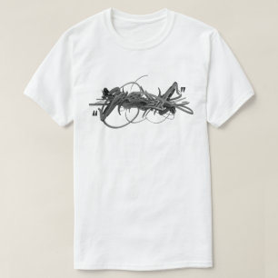 Conception de T-shirt de graffiti mise en phase