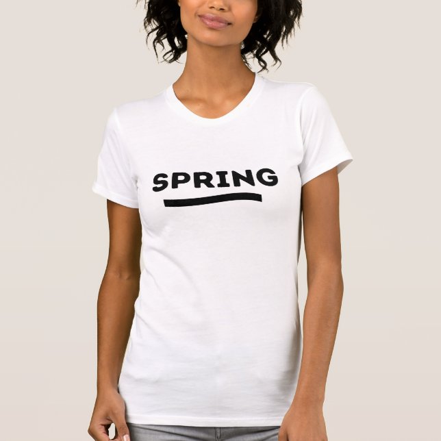 conception de T-shirt de printemps (Devant)