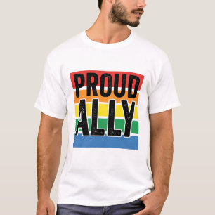 Conception de t-shirt de soutien de fierté vintage