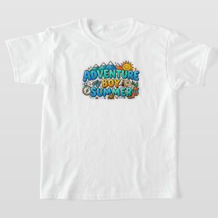 conception de t-shirt d'été cool pour garçons