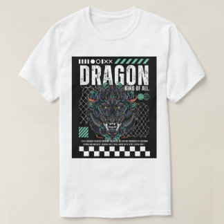 Conception de T-Shirt Graphique Dragon Épique