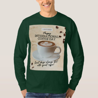 Conception de t-shirt homme de la Journée internat