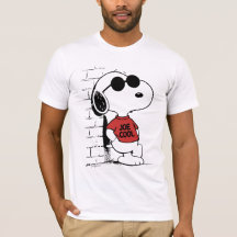Conception de T-Shirt Joe Cool Snoopy | Dessin Ani