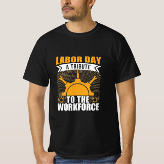 conception de t-shirt journée de travail