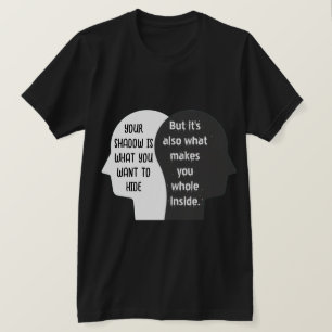 Conception de t-shirt Light and Shadow Self