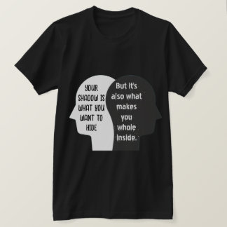 Conception de t-shirt Light and Shadow Self