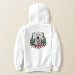 Conception de T-shirt ours polaire d'Alaska, sweat