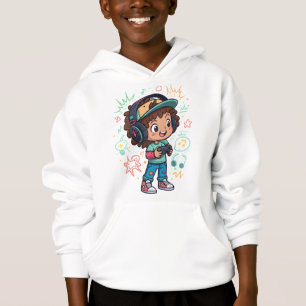 Conception de T-Shirt pour Enfant – Style d'Art Po