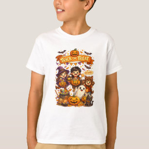 Conception de T-shirt pour enfants pour Halloween 