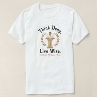 Conception de T-Shirt Typographique pour la Journé
