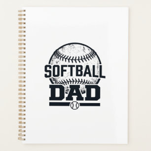 Conception de T-Shirt Vectoriel Papa Softball Vint