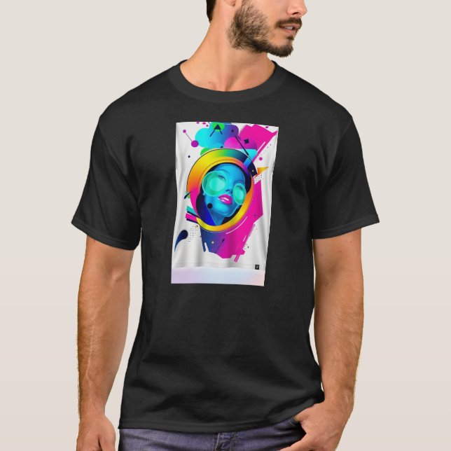 conception de t-shirt vibrant (Devant)