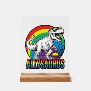 Conception de T-Shirt Vintage Allysaurus Dinosaure