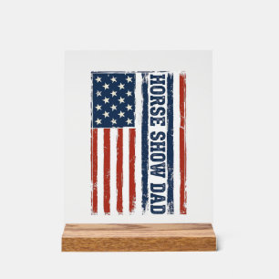 Conception de T-shirt vintage avec drapeau américa