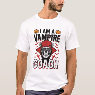 Conception de T-shirt vintage crâne Halloween Coac