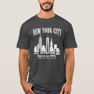 Conception de T-Shirt Vintage New York City 1992