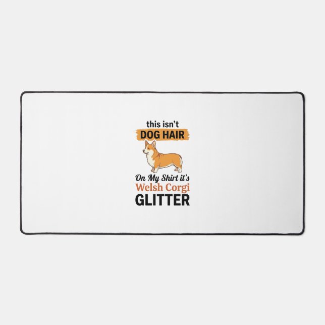 Conception de T-Shirt Welsh Corgi Glitter Funny Do (Recto)