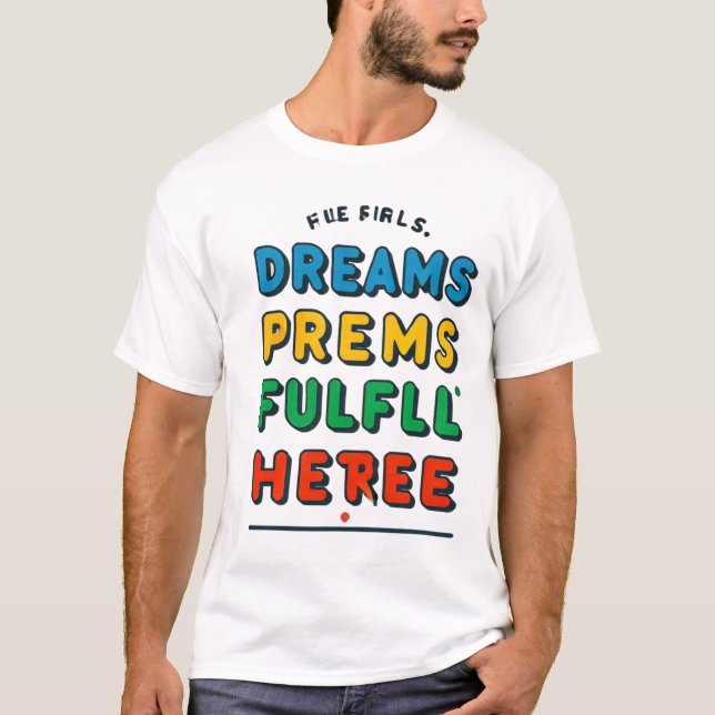 Conception de T-shirts vibrants (Devant)