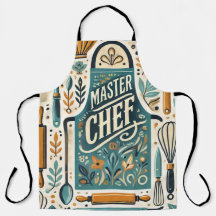 Conception de tablier Master Chef : Art de cuisine