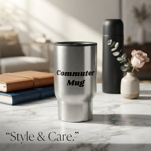 Conception de tasse de voyage en acier inoxydable 