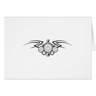 Conception de tatouage de fleur aztèque
