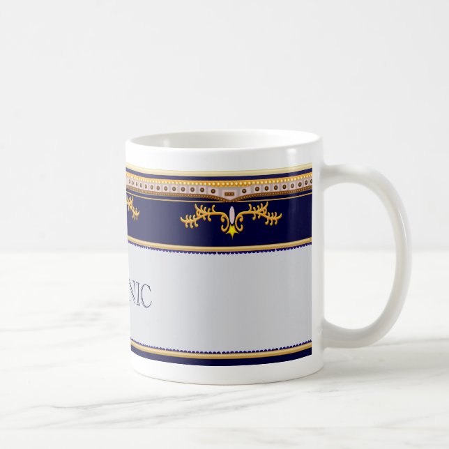 Conception de Titanic VIP modifiée pour la tasse (Droite)