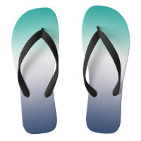 conception de tongs bleu numérique