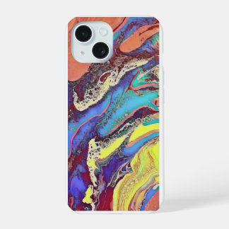 Conception de tourbillon d'art fluide abstrait col