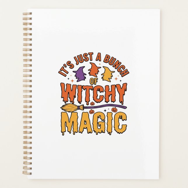 Conception de typographie Halloween magique ensorc (Devant)