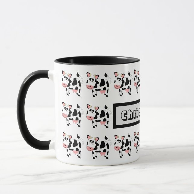 Conception de vache de tasse (Gauche)