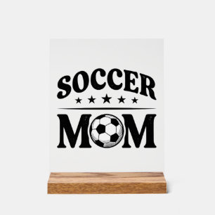 Conception de vecteur de chemise de maman de footb