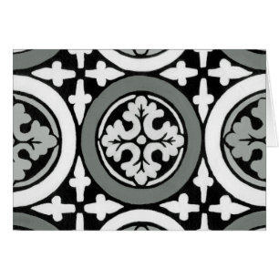 Conception décorative de tuile de rosette de la